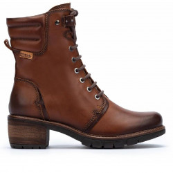 Botins de taló PIKOLINOS sant  sebastián de mitja canya amb taló mitjà en fusta - Querol online