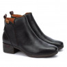 Botins de taló PIKOLINOS malaga de pell negres