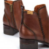 Botins de taló PIKOLINOS malaga de pell marrons