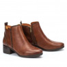Botins de taló PIKOLINOS malaga de pell marrons