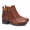 Botins de taló PIKOLINOS malaga de pell marrons