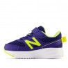 Sabatilles esport New Balance 570v3 blaves amb velcro i cordons elàstics