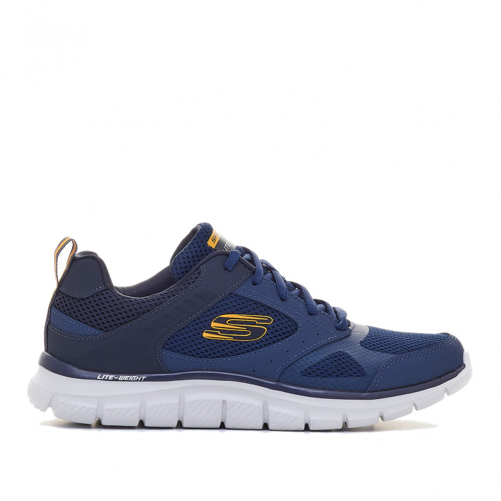 Zapatillas deportivas Skechers sport track azules - Querol online
