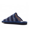 Zapatillas casa The Pool Slippers azules con rallas