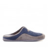 Zapatillas casa Lobo azules con partes grises