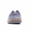 Zapatillas casa Lobo azules con partes grises