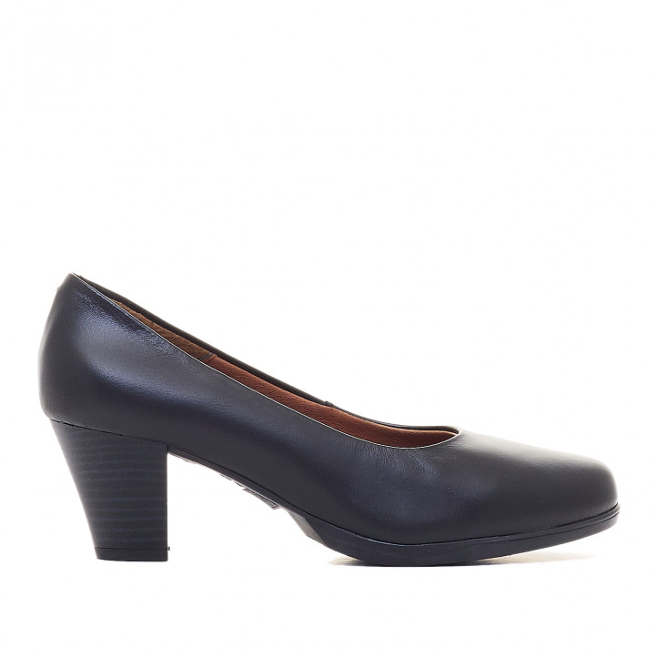 Zapatos tacón Redlove viviana negros con tacón medio