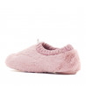 Zapatillas casa Vulladi cerradas de pelo rosas