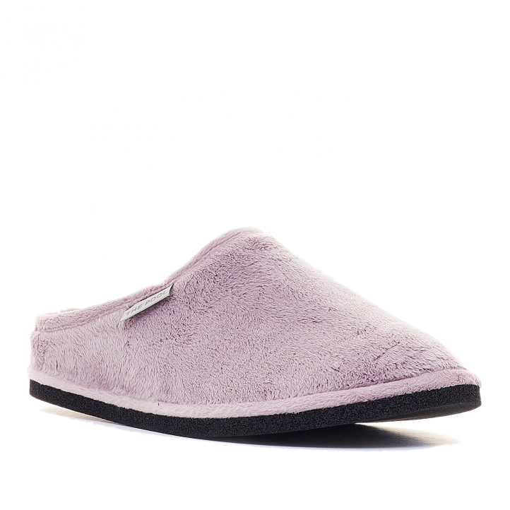 Zapatillas casa The Pool Slippers rosas abiertas - Querol online