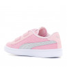 Zapatillas deporte Puma smash rosas amb velcro