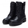 Botines Xti 057680 negros con cremallera lateral