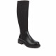 Botas planas D'Angela altas con estilo calcetín - Querol online