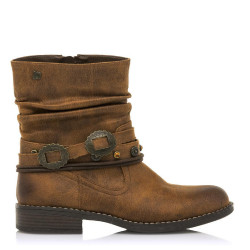 Botins plans Mustang persea taupe 50491 52917 - Querol online