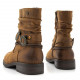 Botins plans Mustang persea taupe 50491 52917 - Querol online