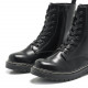 Botins plans Mustang Storm Low d'estil militar de color negre - Querol online