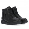 Botins plans Chika 10 model estepa negres amb cremallera