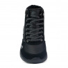 Botines sport Kangaroos con cordones en serraje negro combinado