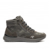 Botins sport Kangaroos amb cordons en serratge gris combinat