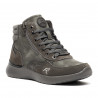 Botins sport Kangaroos amb cordons en serratge gris combinat