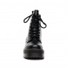 Botins plataforma D'Angela negres amb plataforma i cordons DRB22233
