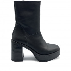 Botines plataforma Redlove savina con tacón ancho - Querol online