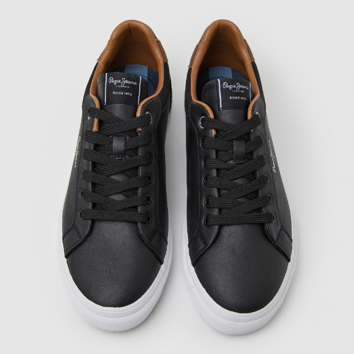 Sabatilles esportives Pepe Jeans negres retro kenton - Querol online