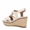 Sandalias cuña Xti 140872 hielo estil crochet