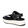 Sandalias plataformas Xti 141413 negras con abalorio delantero
