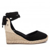 Sandalias cuña Xti 141094 negras con lazo