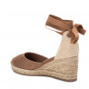 Sandalias cuña Xti 141094 taupe con lazo
