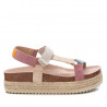 Sandalias plataformas Refresh 170870 en tonos pastel
