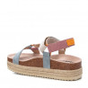 Sandalias plataformas Refresh 170870 en tonos pastel