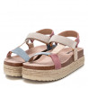 Sandalias plataformas Refresh 170870 en tonos pastel