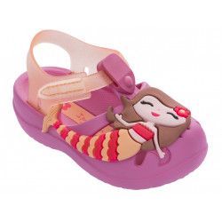 CHANCLAS DE BEBé IPANEMA SUMMER VIII BABY PINK/ORANGE - Querol online