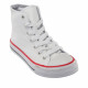 Sabatilles lona John Smith modelo 412 blanques - Querol online