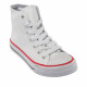 Zapatillas lona John Smith modelo 412 woman blancas - Querol online