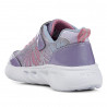 Zapatillas deporte Geox lilas con luces y detalles de mariposa
