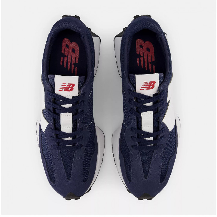 Zapatillas deportivas New Balance 327 Natural indigo con blanco - Querol online