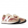 Zapatillas deportivas New Balance 327 Driftwood con washed burgundy