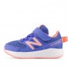 Sabatilles esport New Balance 570 v3 blaves i roses amb velcro i cordons elàstics