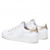 Zapatillas Geox Jaysen Mujer blancas y doradas