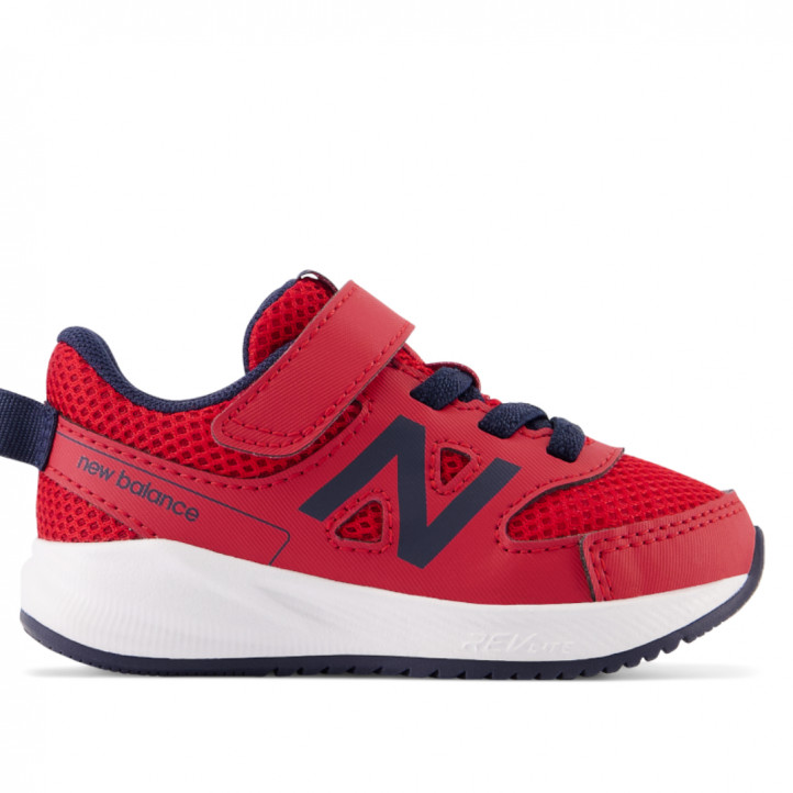 Zapatillas deporte New Balance 570 rojas con negro - Querol online