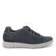 Zapatos sport Imac azules de piel perforada - Querol online
