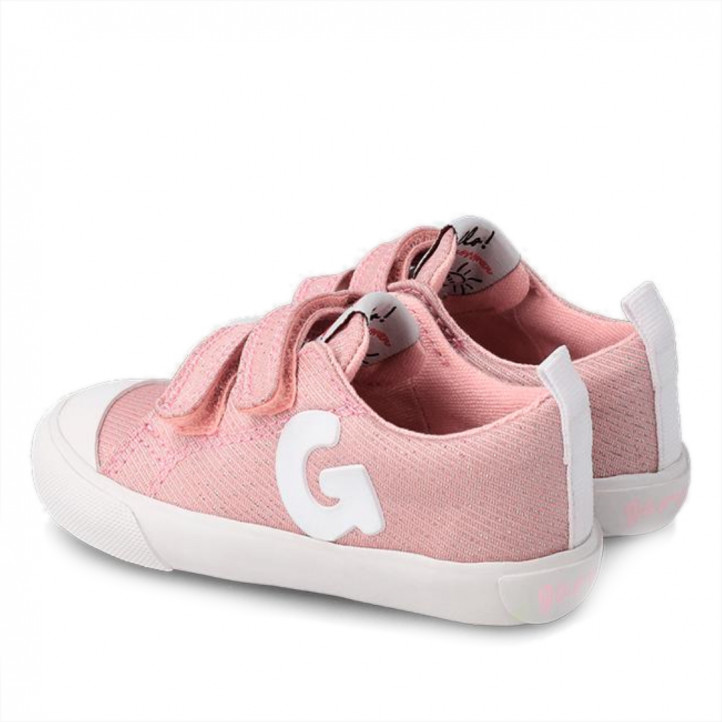 ZAPATILLAS LONA GARVALIN DE NIñA ROSA 232811A - Querol online