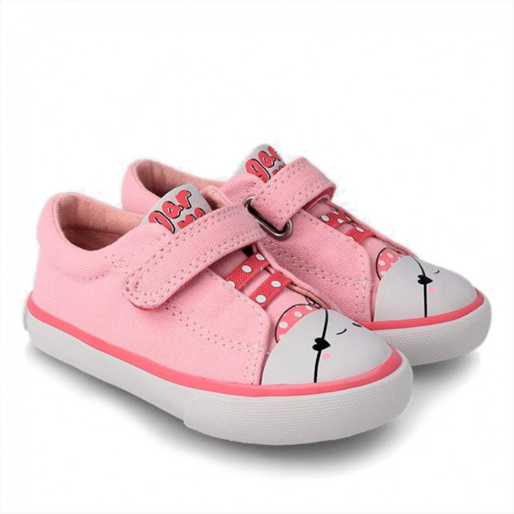 ZAPATILLAS LONA GARVALIN DE NIñA ROSA 232813B - Querol online
