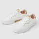 Zapatillas Pepe Jeans blancas con interior floreado - Querol online