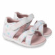 SANDALIAS GARVALIN DE NIñA BLANCO MULTICOLOR 232303C - Querol online