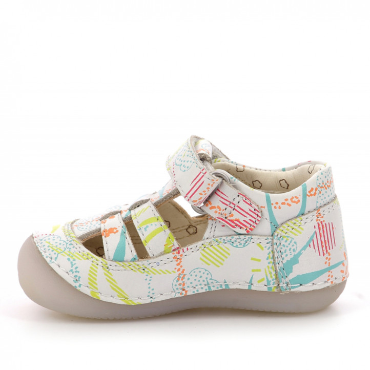 Zapatos Kickers Sushy blancas sunshine - Querol online