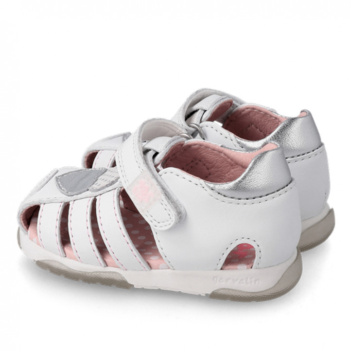 SANDALIAS GARVALIN DE NIñA BLANCO 232310B - Querol online