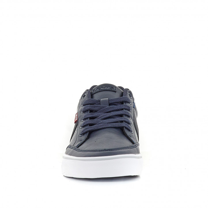 Zapatillas deportivas Levi's turner 2.0 navy azules - Querol online